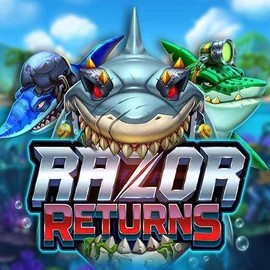Logo of Razor Returns from Push Gaming at Spinko Casino