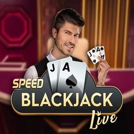 Speed Blackjack logo by Pragmatic Play at Spinko Casino